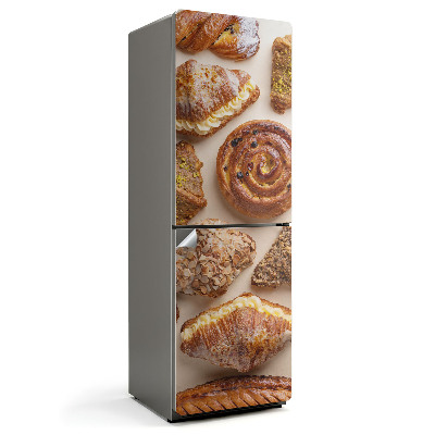 Naklejka na lodówkę Pyszne słodkie wypieki