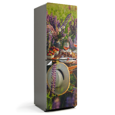 Okleina na lodówkę Urokliwy piknik w naturze