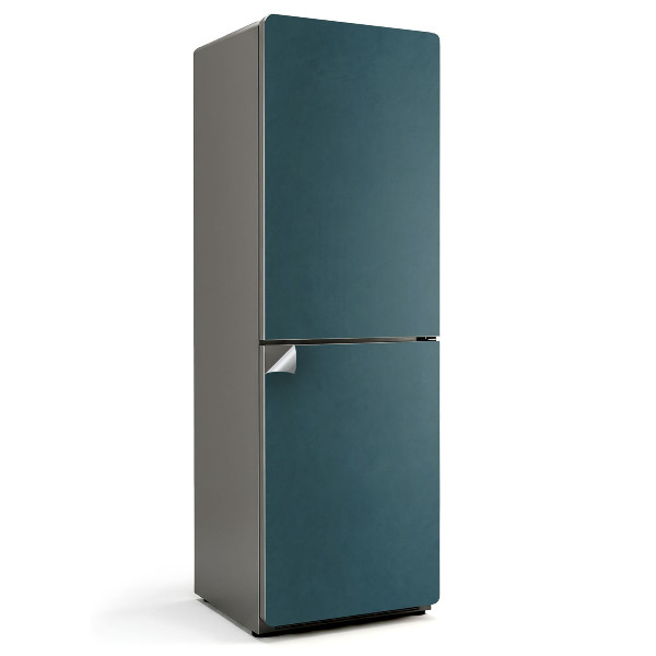 Naklejka na lodówkę Kolor Ciemny morski