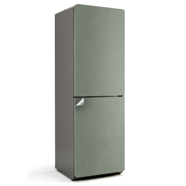 Samoprzylepna naklejka na lodówkę Kolor szaro-zielony