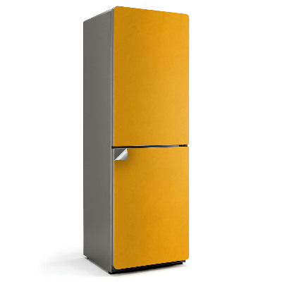 Naklejka na lodówkę Kolor jasnopomarańczowy