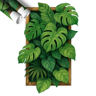 Naklejka ścienna 3D 87x130 Tropikalna oaza