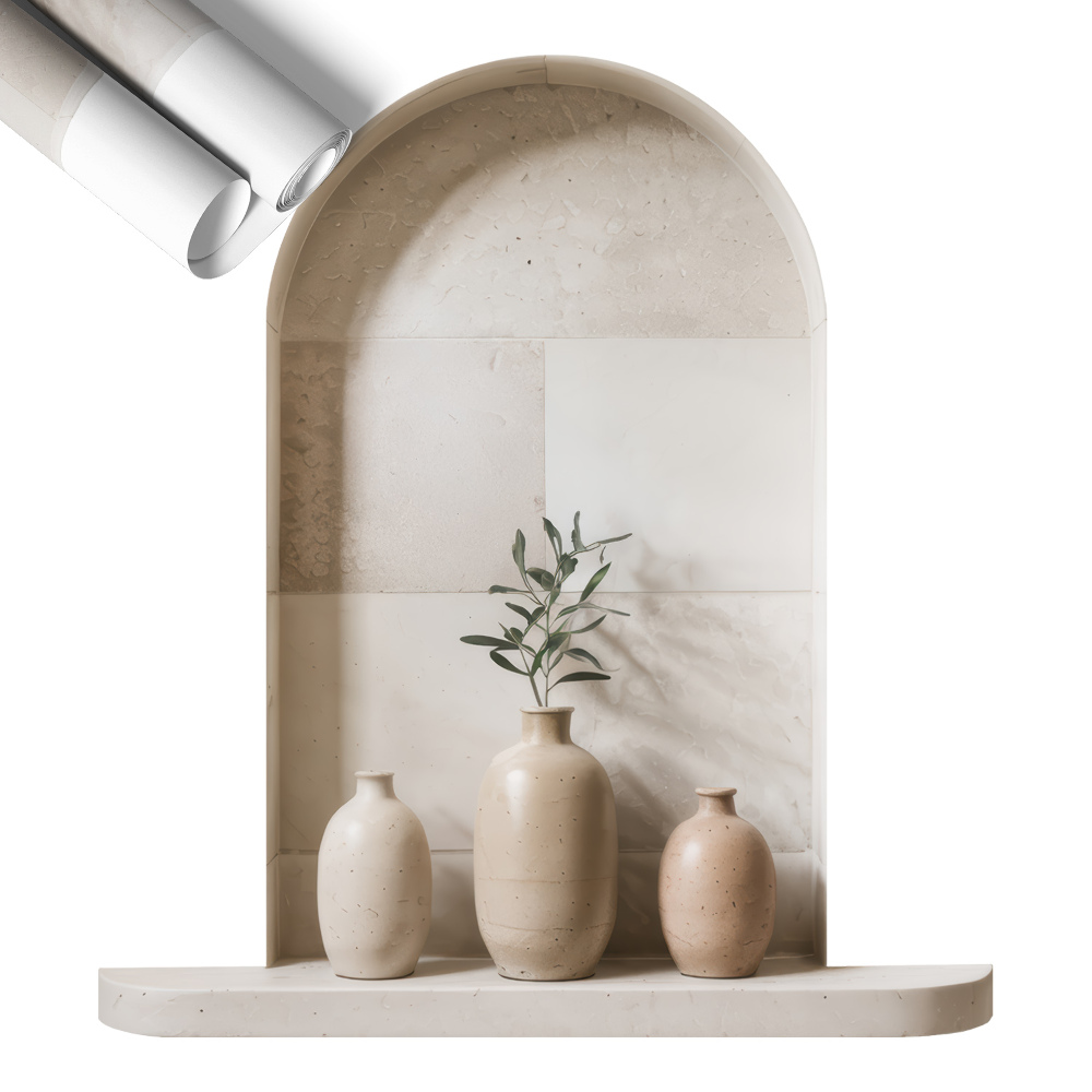 Naklejka ścienna 3D 118x130 Ceramiczne wazony