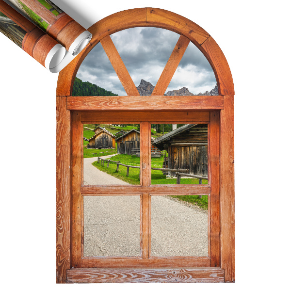 Fototapeta okno 3D 39x60 Okienne widoki