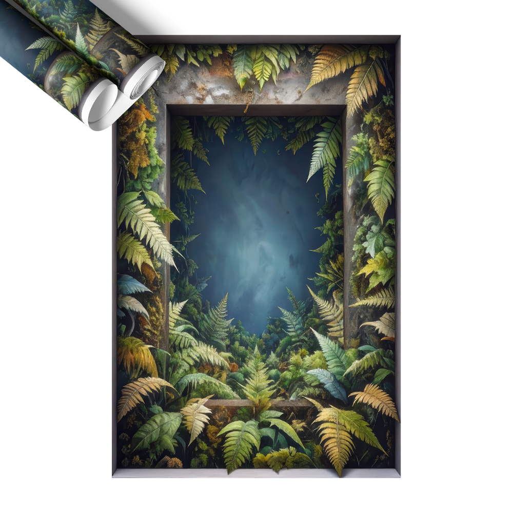 Naklejka okno 3D 52x80 Naturalna harmonia