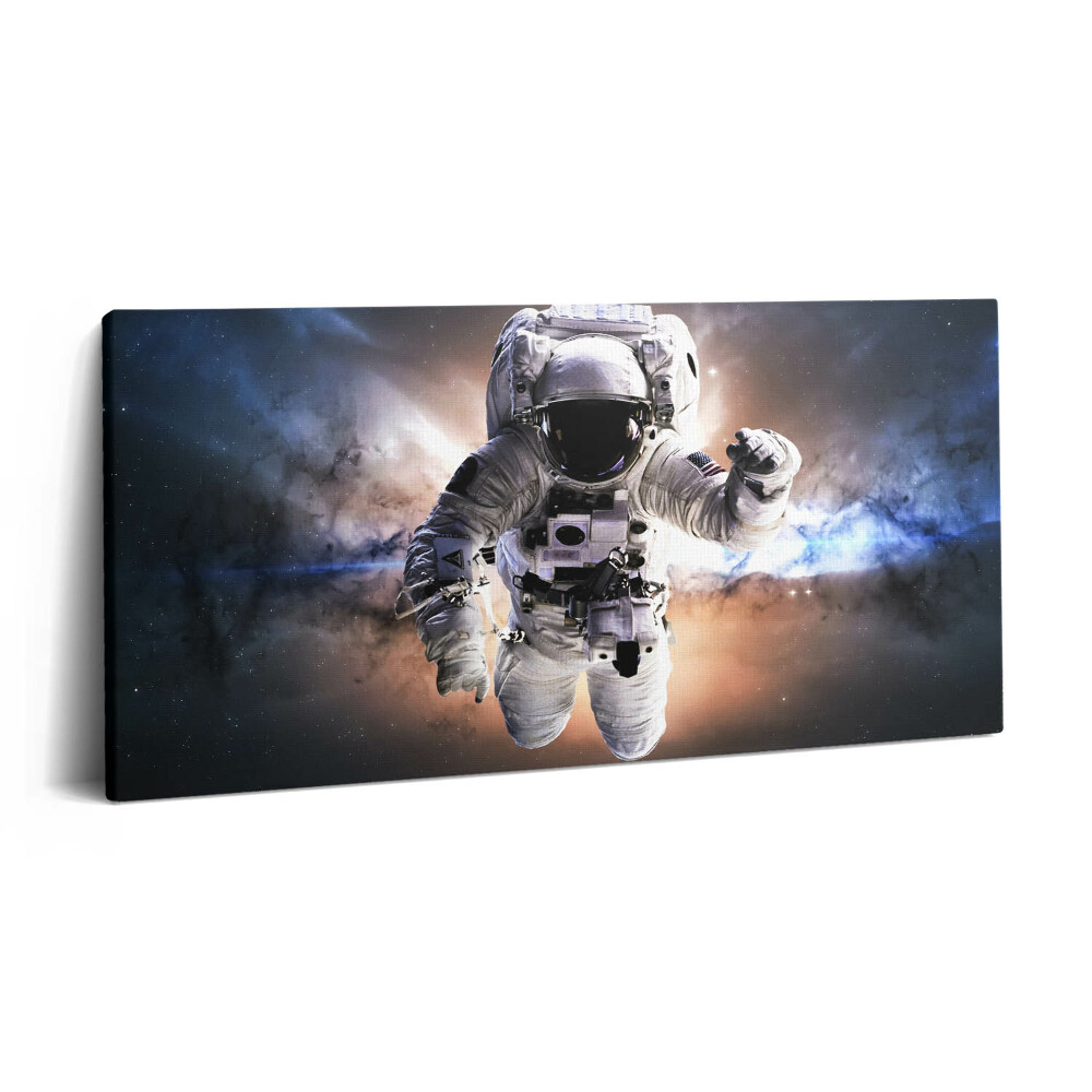 Fotoobraz canvas 100x50 Astronauta w kosmosie