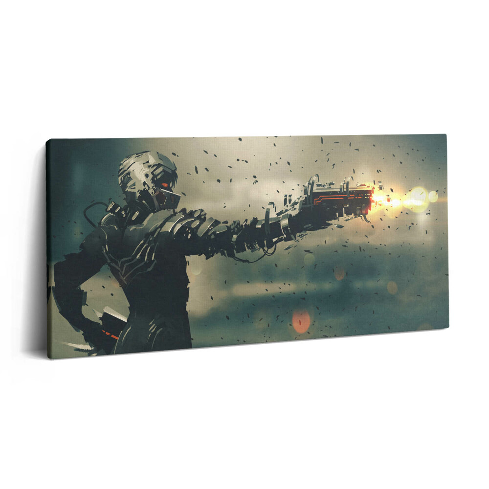 Fotoobraz canvas 100x50 Ilustracja science-fiction do gier