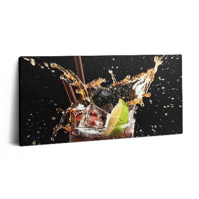 Obraz na płótnie 100x50 Pij z lodem