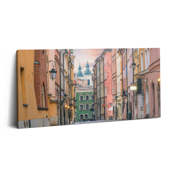 Fotoobraz canvas 100x50 Stare Miasto w Warszawie