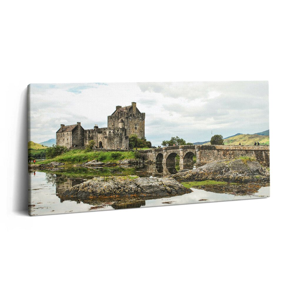 Foto obraz canvas 100x50 Zamek Eilean Donan w Szkocji