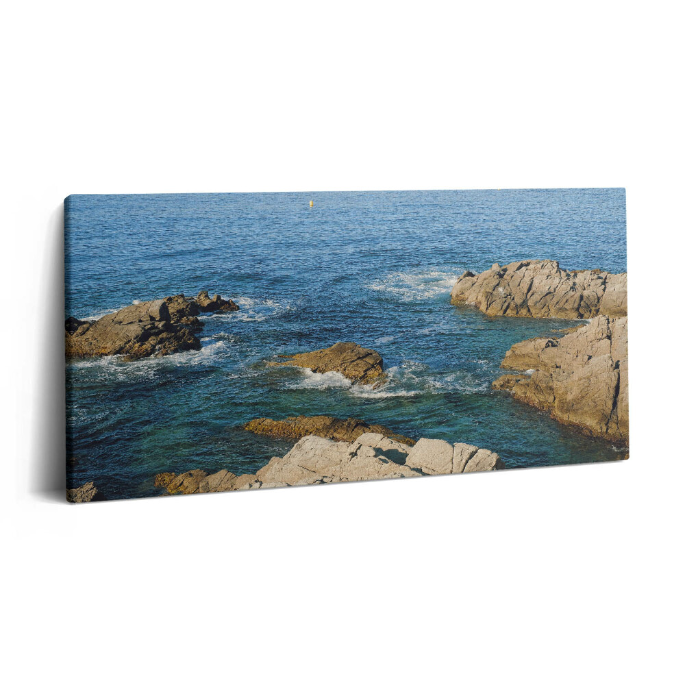 Foto obraz canvas 100x50 Wybrzeże Costa Brava