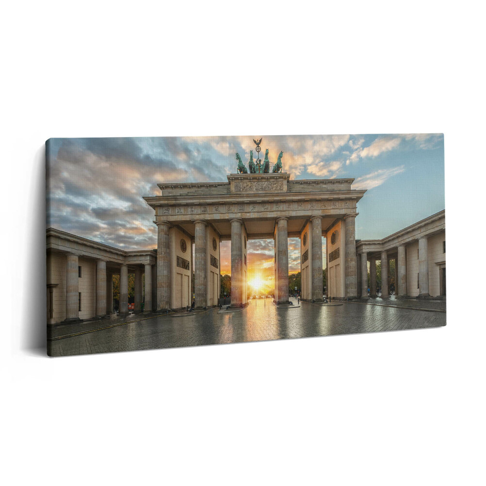 Fotoobraz canvas 100x50 Brama Brandenburska w Berlinie