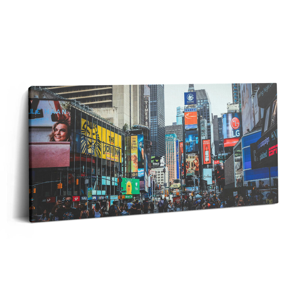 Foto obraz canvas 120x60 Times Square w Nowym Jorku