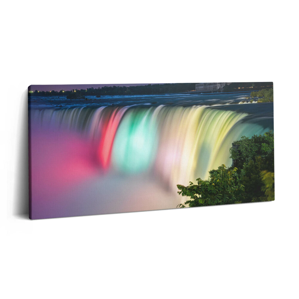 Foto obraz canvas 120x60 Fotografuję Niagarę