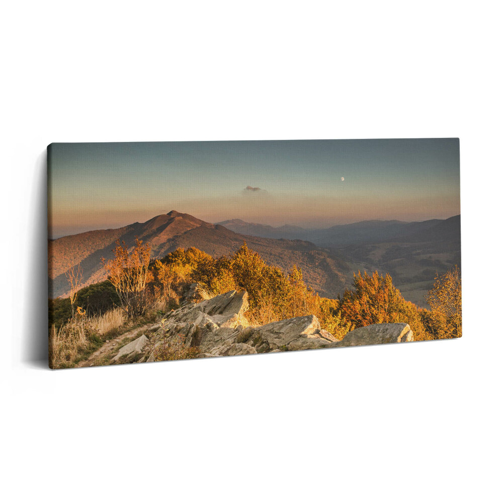 Fotoobraz canvas 120x60 Bieszczady