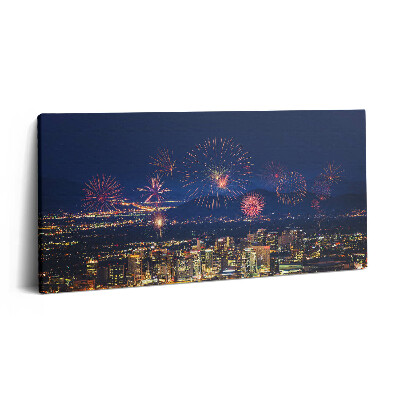 Fotoobraz canvas 120x60 Miasto Phoenix nocą