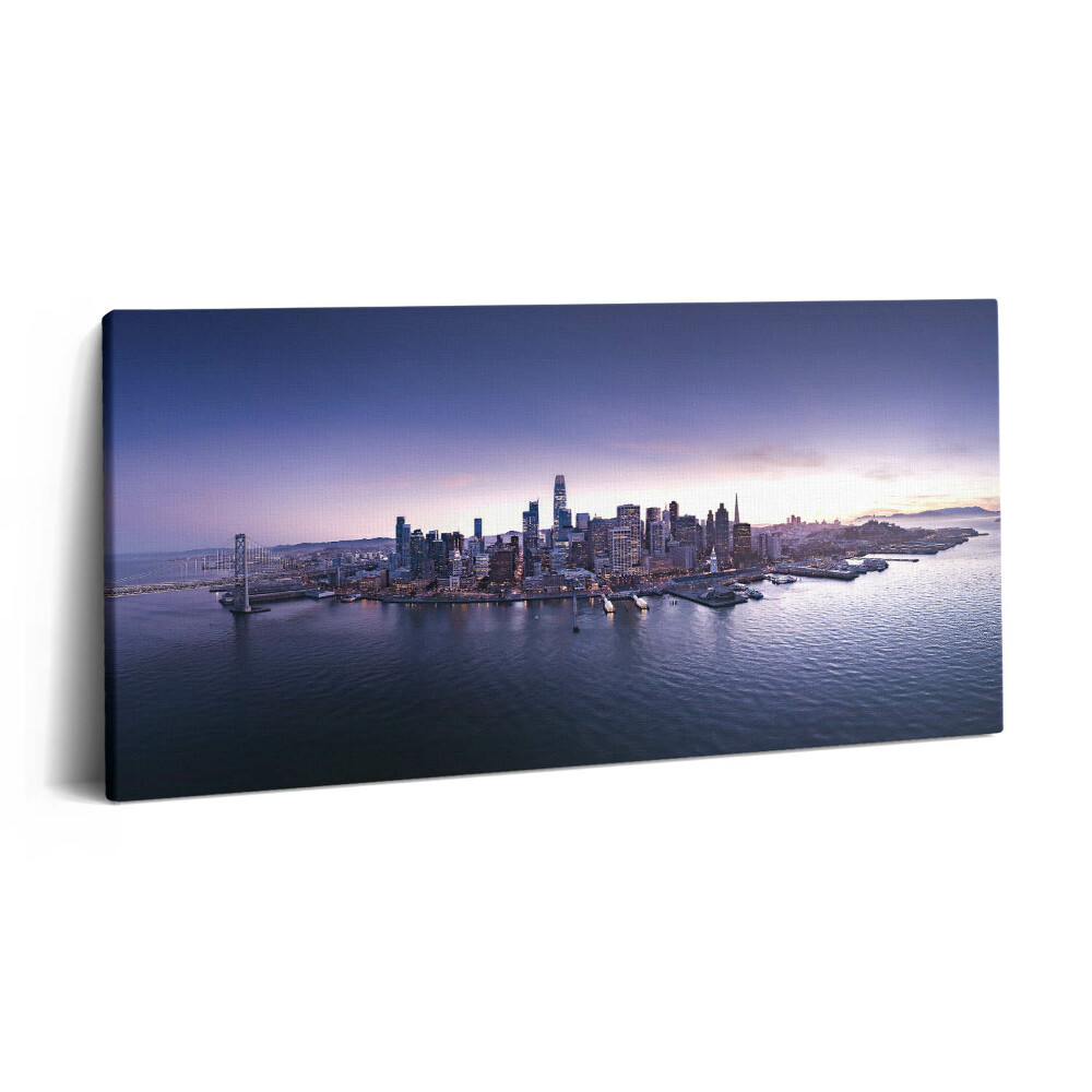 Fotoobraz canvas 120x60 Widok z San Francisco