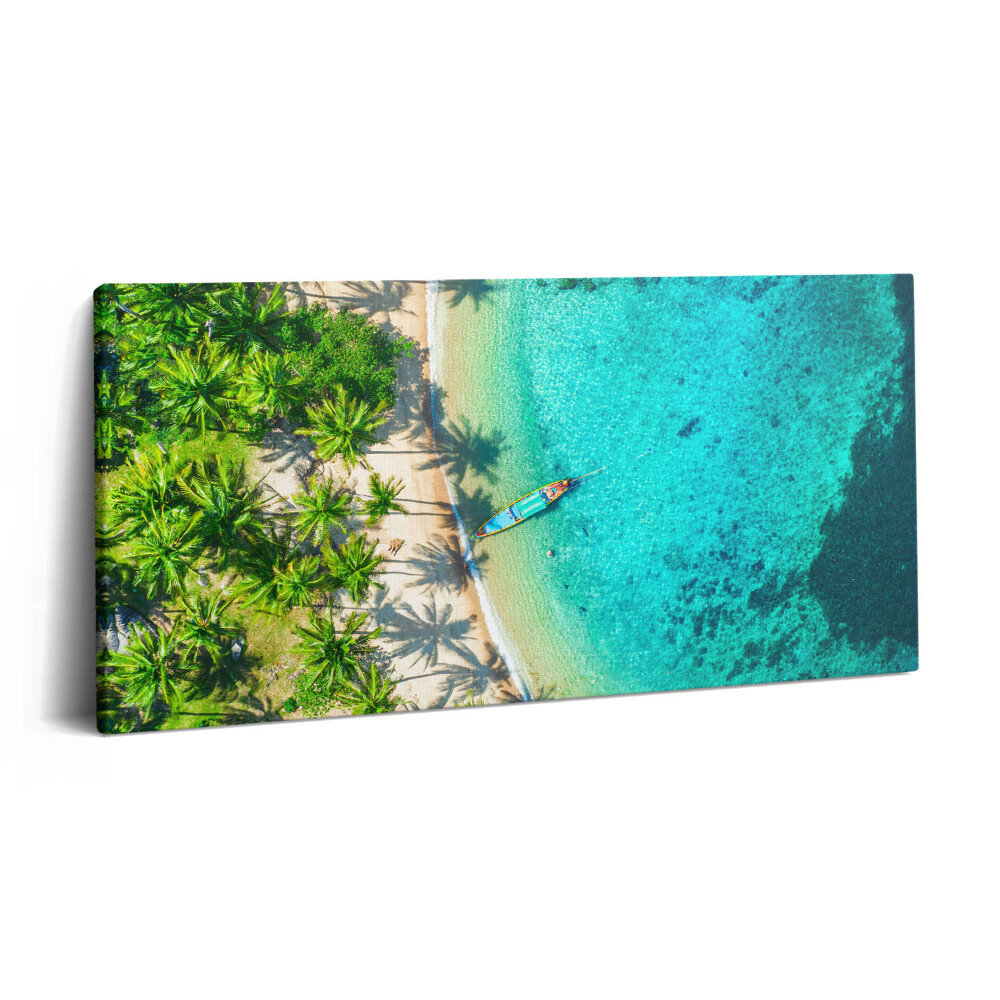 Fotoobraz canvas 120x60 Tropikalna plaża Koh Tao