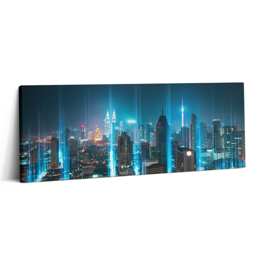 Obraz canvas 125x50 Wieżowce Dubaju