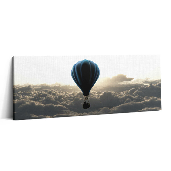 Obraz canvas 125x50 Balon na niebie