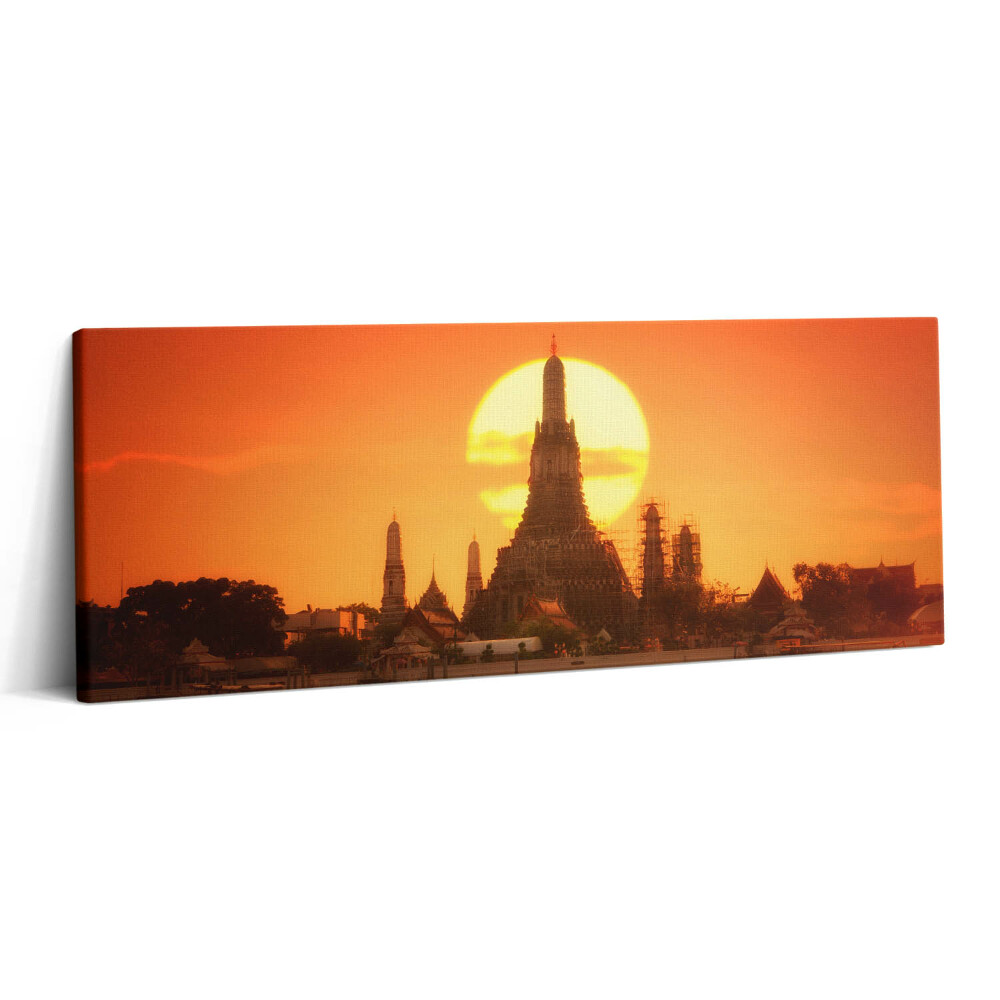 Obraz canvas 125x50 Wat arun Bangkok Tajlandia