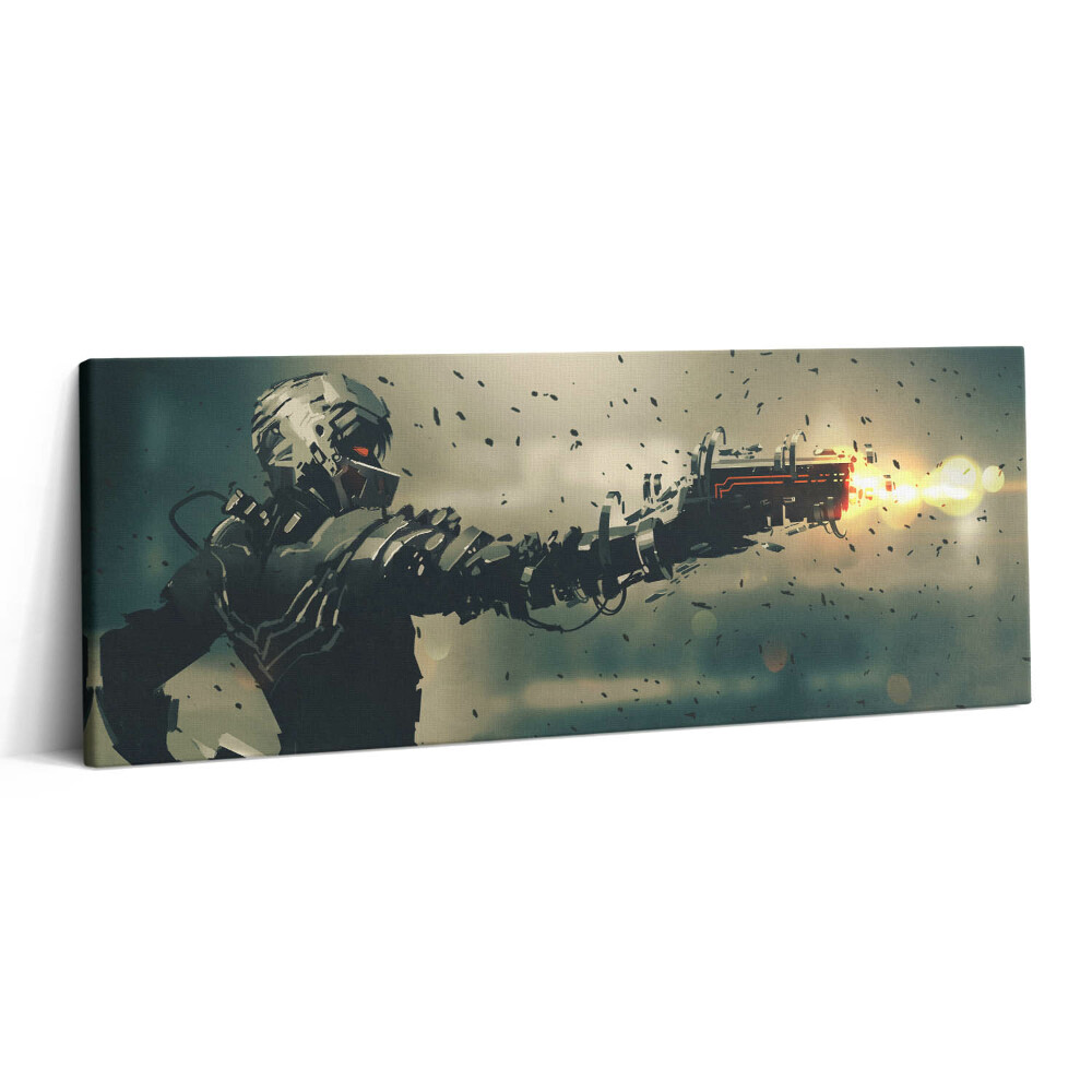 Fotoobraz canvas 125x50 Ilustracja science-fiction do gier