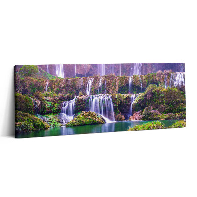 Fotoobraz canvas 125x50 Wodospad Jiulong w Chinach