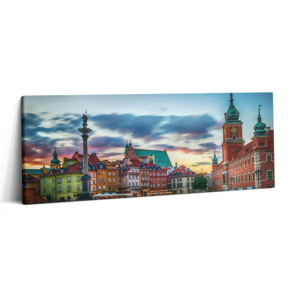 Obraz canvas 125x50 Zamek Staromiejski w Warszawie