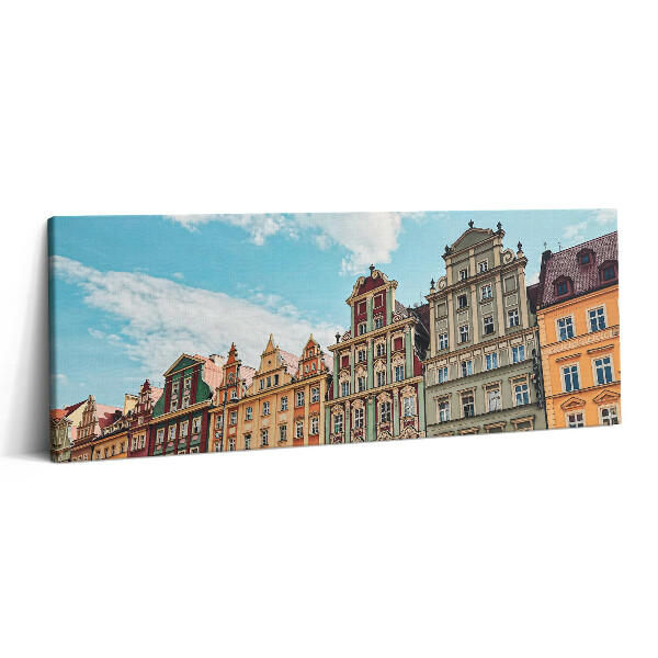 Foto obraz na płótnie 125x50 Rynek we Wrocławiu