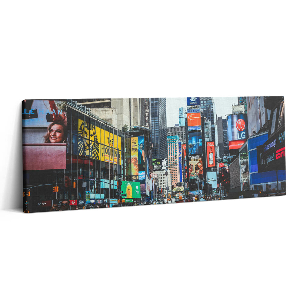 Foto obraz na płótnie 125x50 Times Square w Nowym Jorku