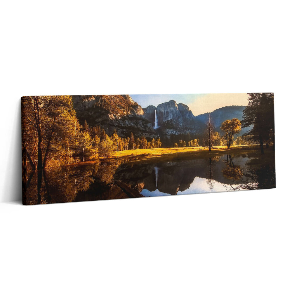 Foto obraz na płótnie 125x50 Las w parku Yosemite