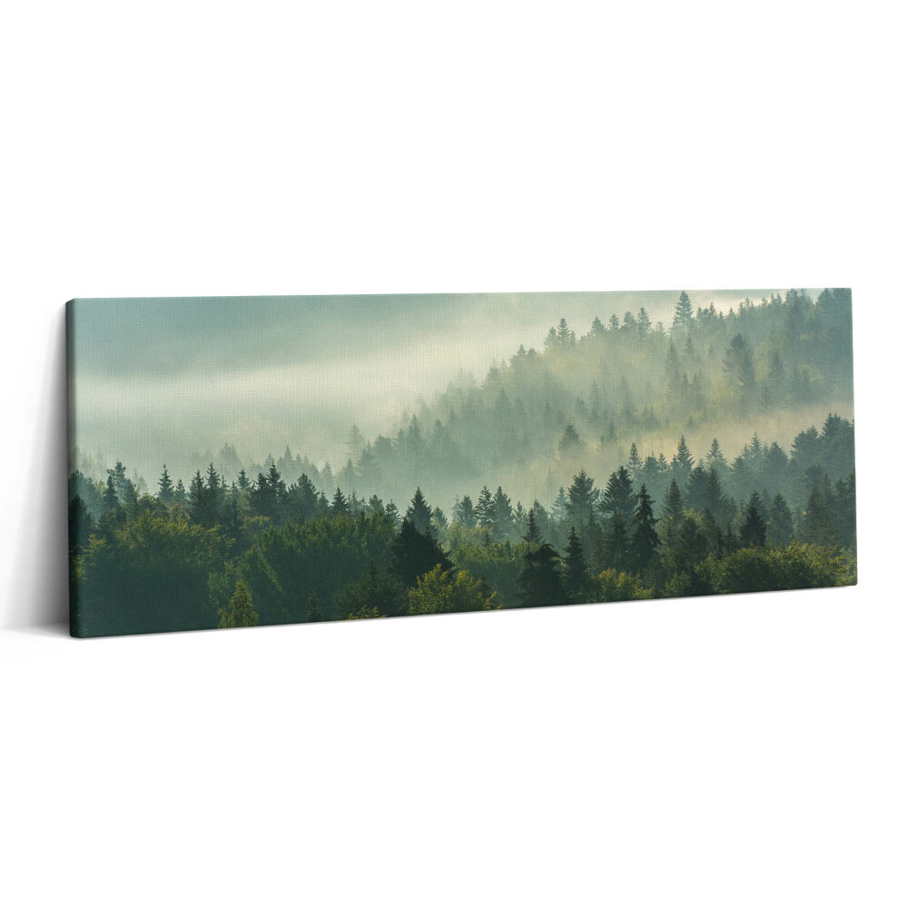 Obraz canvas 125x50 Beskidy o wschodzie słońca