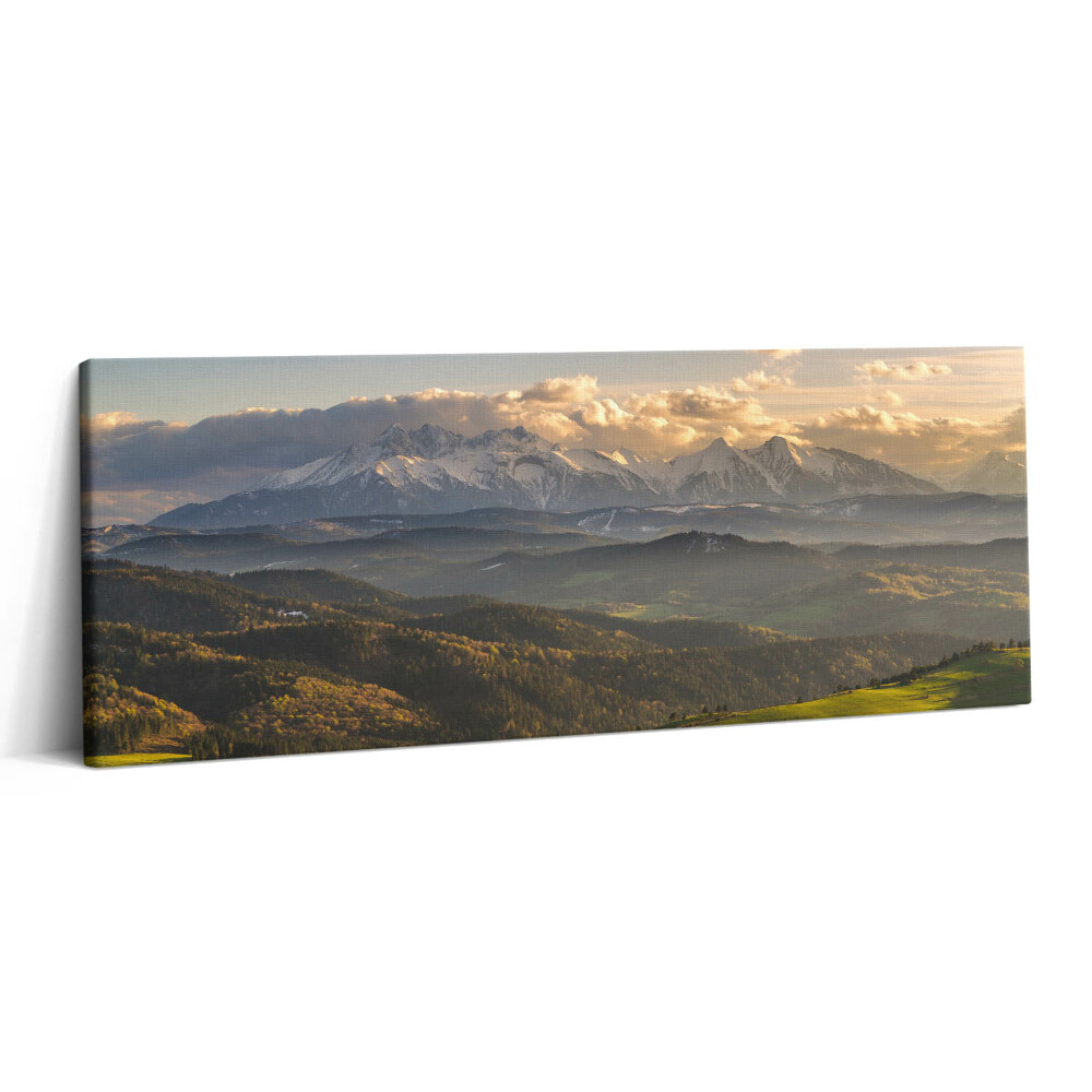 Obraz canvas 125x50 Pieniny Wysoki Wierch