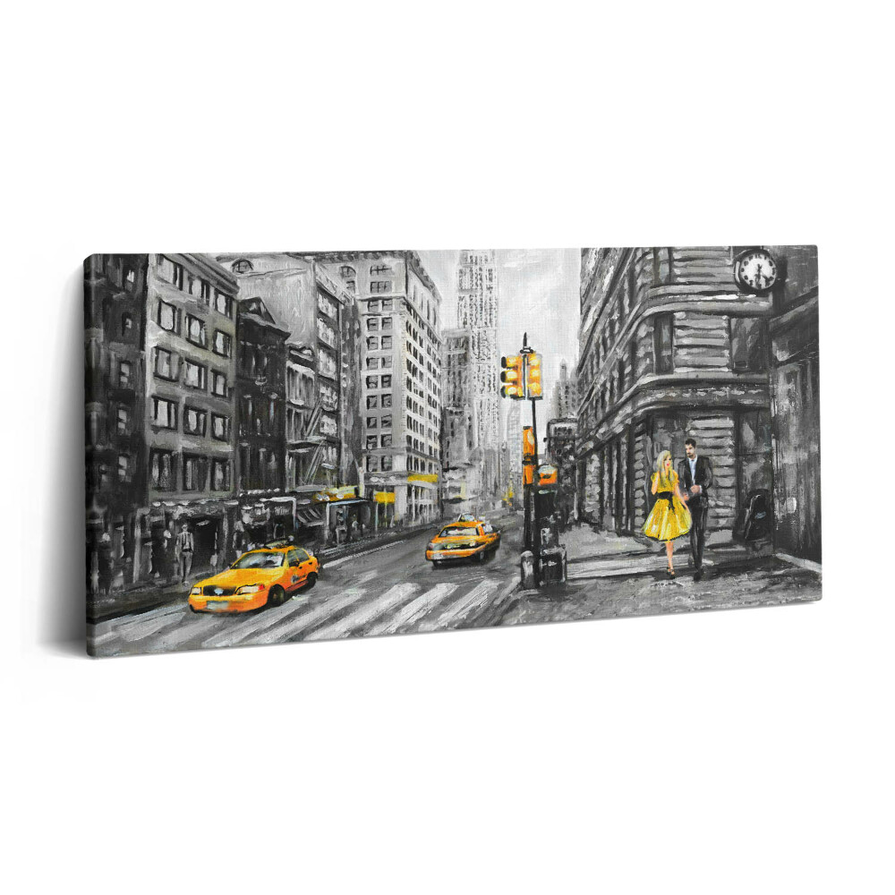 Obraz canvas 140x70 Ulice Empire State Building