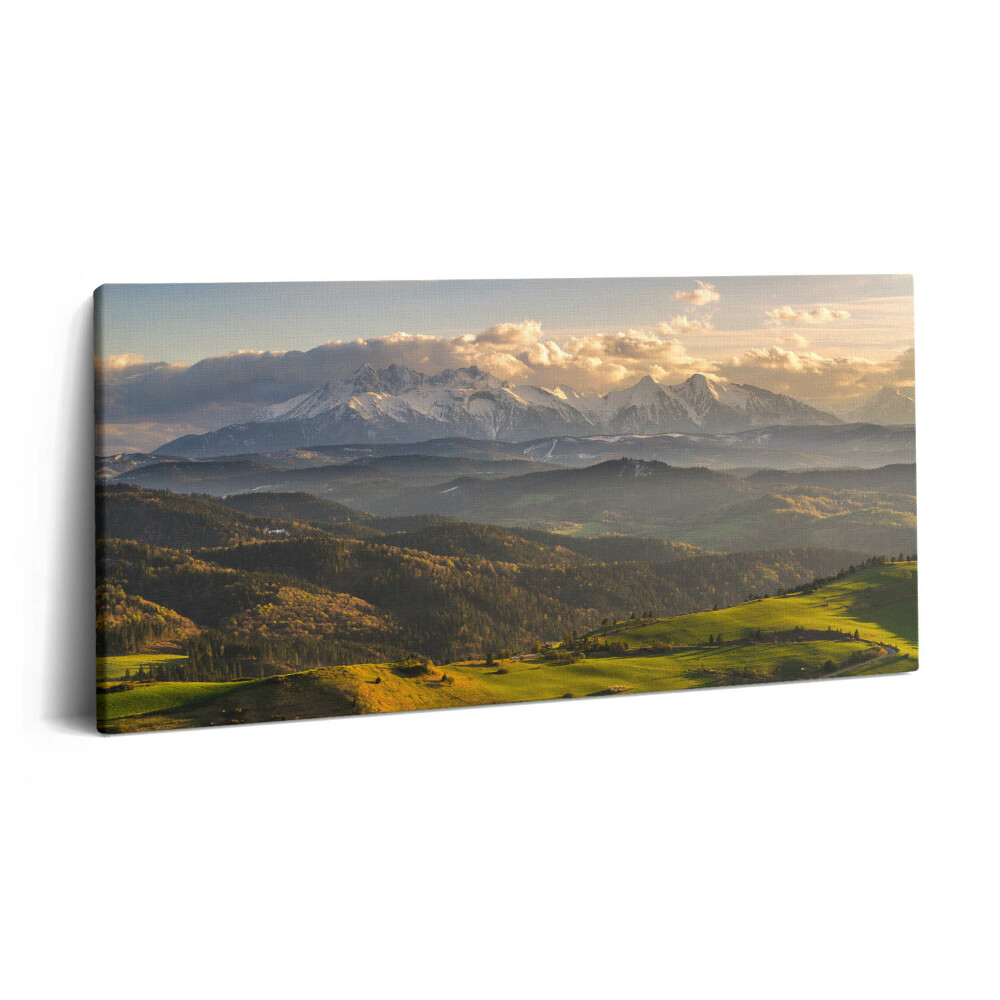 Obraz canvas 140x70 Pieniny Wysoki Wierch