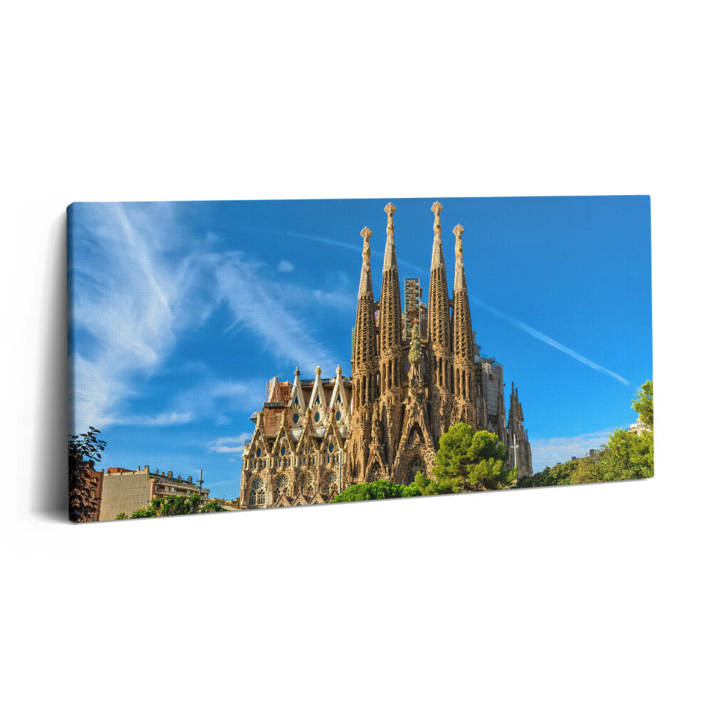 Obraz canvas 140x70 Katedra Sagrada Familia