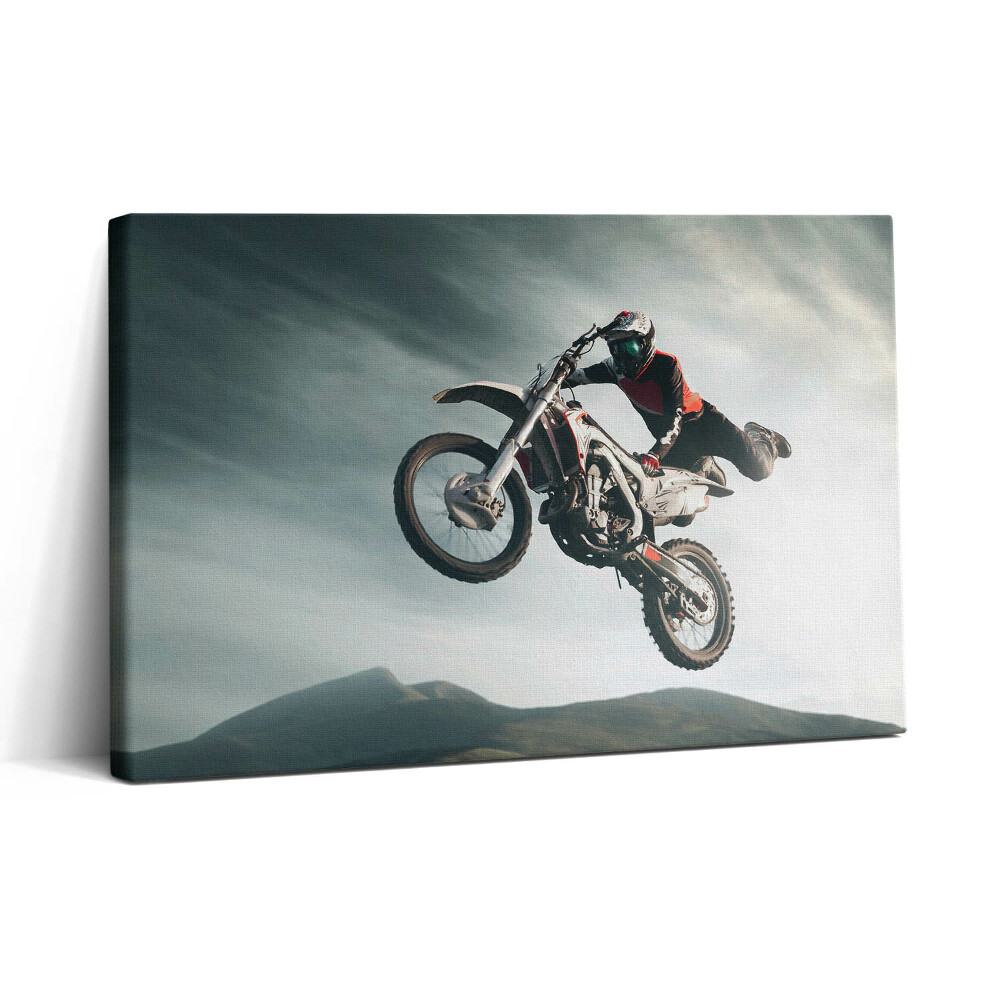 Foto obraz canvas 30x20 Motorowy styl i adrenalina