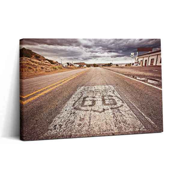 Foto obraz canvas 30x20 Droga stanowa Route 66 w USA