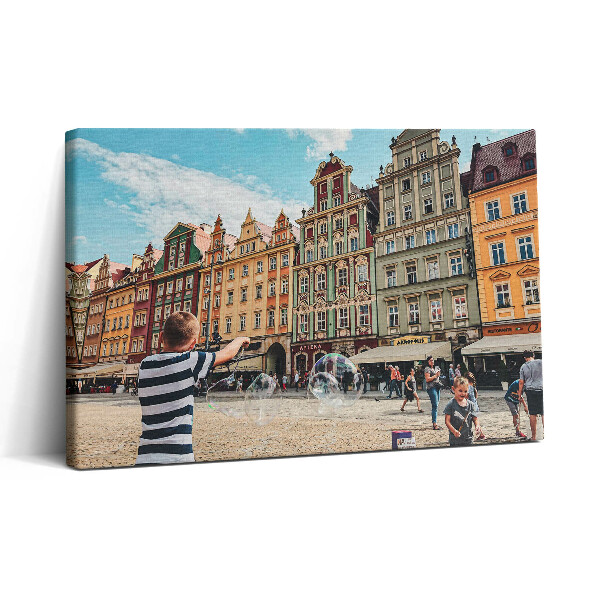 Obraz canvas 30x20 Rynek we Wrocławiu