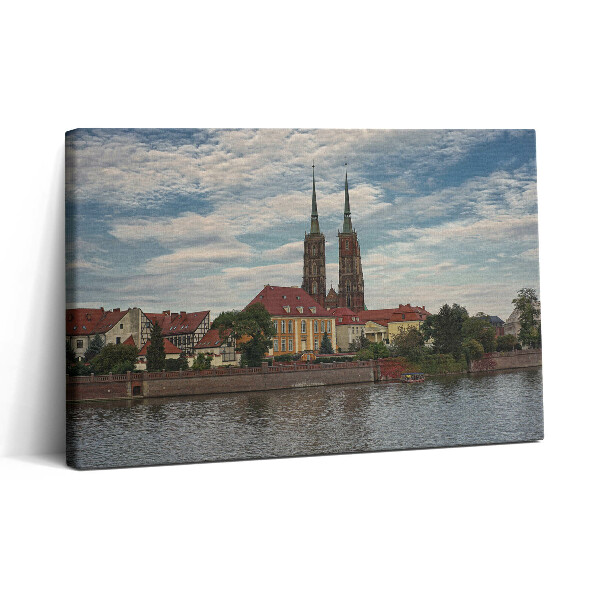 Obraz canvas 30x20 Kościół we Wrocławiu