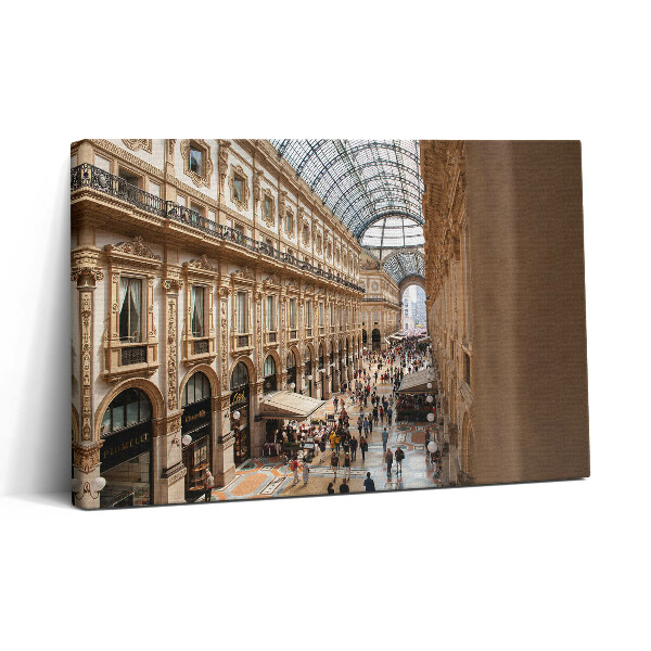 Obraz canvas 30x20 Galleria Vittorio Emanuele II we Włoszech