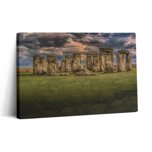 Obraz canvas 30x20 Stonehenge Nimbostratus