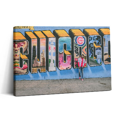 Obraz canvas 30x20 Graffiti USA