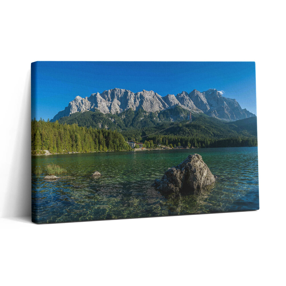 Obraz canvas 30x20 Szczyt Zugspitze w Niemczech