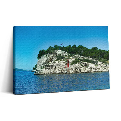 Obraz canvas 30x20 Split Chorwacja Malownicza trasa