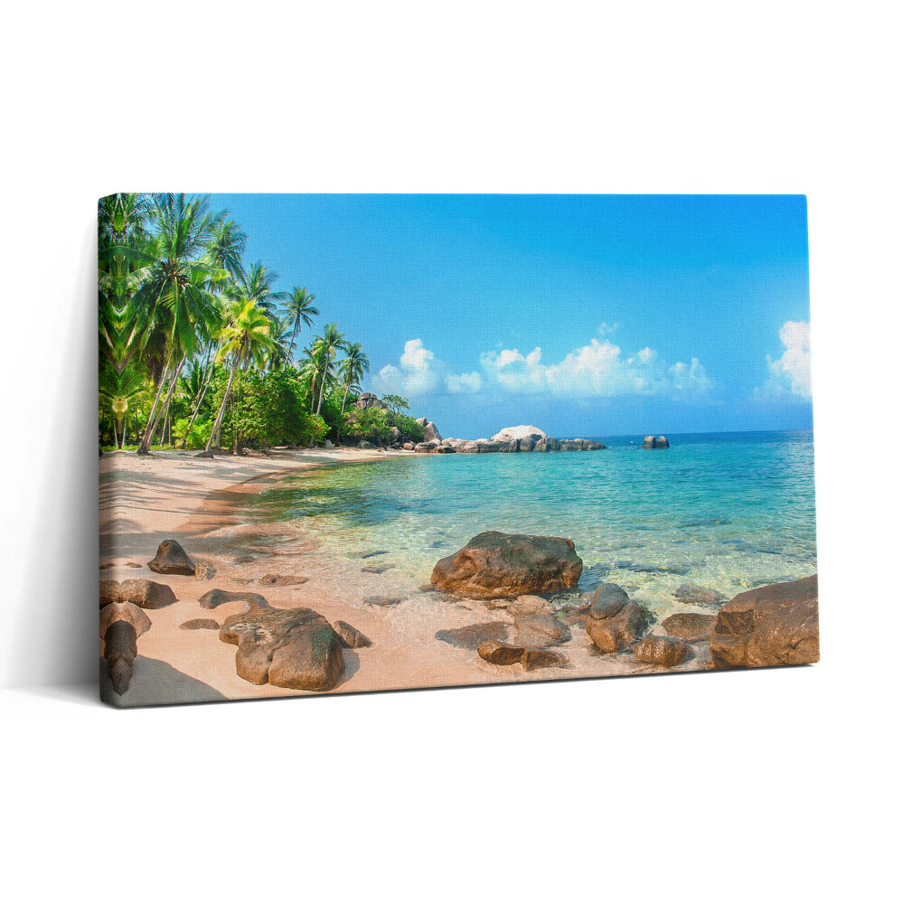 Foto obraz canvas 30x20 Piękna plaża w Tajlandii