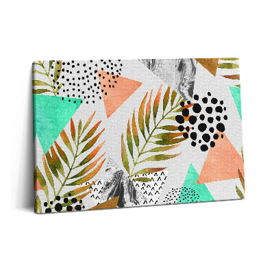 Obraz canvas 60x40 Lato abstrakcyjny wzór geometryczny