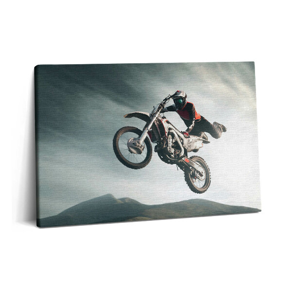 Obraz canvas 60x40 Motorowy styl i adrenalina