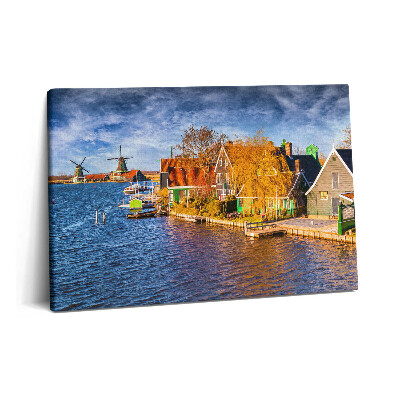 Obraz canvas 60x40 Architektura Holandii