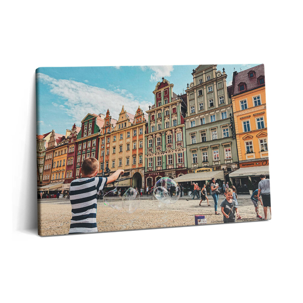 Obraz canvas 60x40 Rynek we Wrocławiu